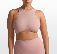 Nike x Skims Ribbed Seamless Racerback Bra Women's Sportswear Gym Top IU... - $89.91