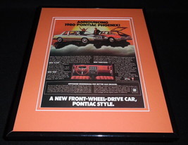 1980 Pontiac Phoenix Framed 11x14 ORIGINAL Vintage Advertisement - $34.64