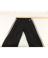 Adult Women&#39;s Adidas Black White 3 Striped Workout Stretching Yoga Pants... - $25.19 CAD