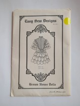 Brown House Dolls Easy Sew Designs Clothing Patterns Unused Uncut BHD 67 23-24 - £8.24 GBP