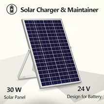 Compatible Liftmaster 30W 12/24V Solar Panel for LA412DC LA412PKGU Gate Opener - £158.45 GBP