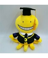 Cute Octopus doll Korosensei Koro Sensei Teacher Plush Stuffed Toys Cartoon - £18.08 GBP