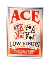 Cartamundi Low Vision Playing Cards Deck - New - $9.99