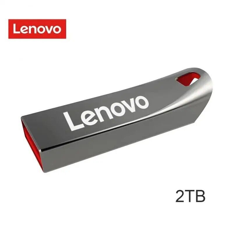 Lenovo 2TB Usb 3.0 Flash Drives High Speed Metal-Pendrive Waterproof
