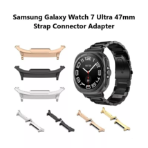 1Pair Metal Band Strap Connector Adapter For Samsung Galaxy Watch 7 Ultr... - £5.02 GBP