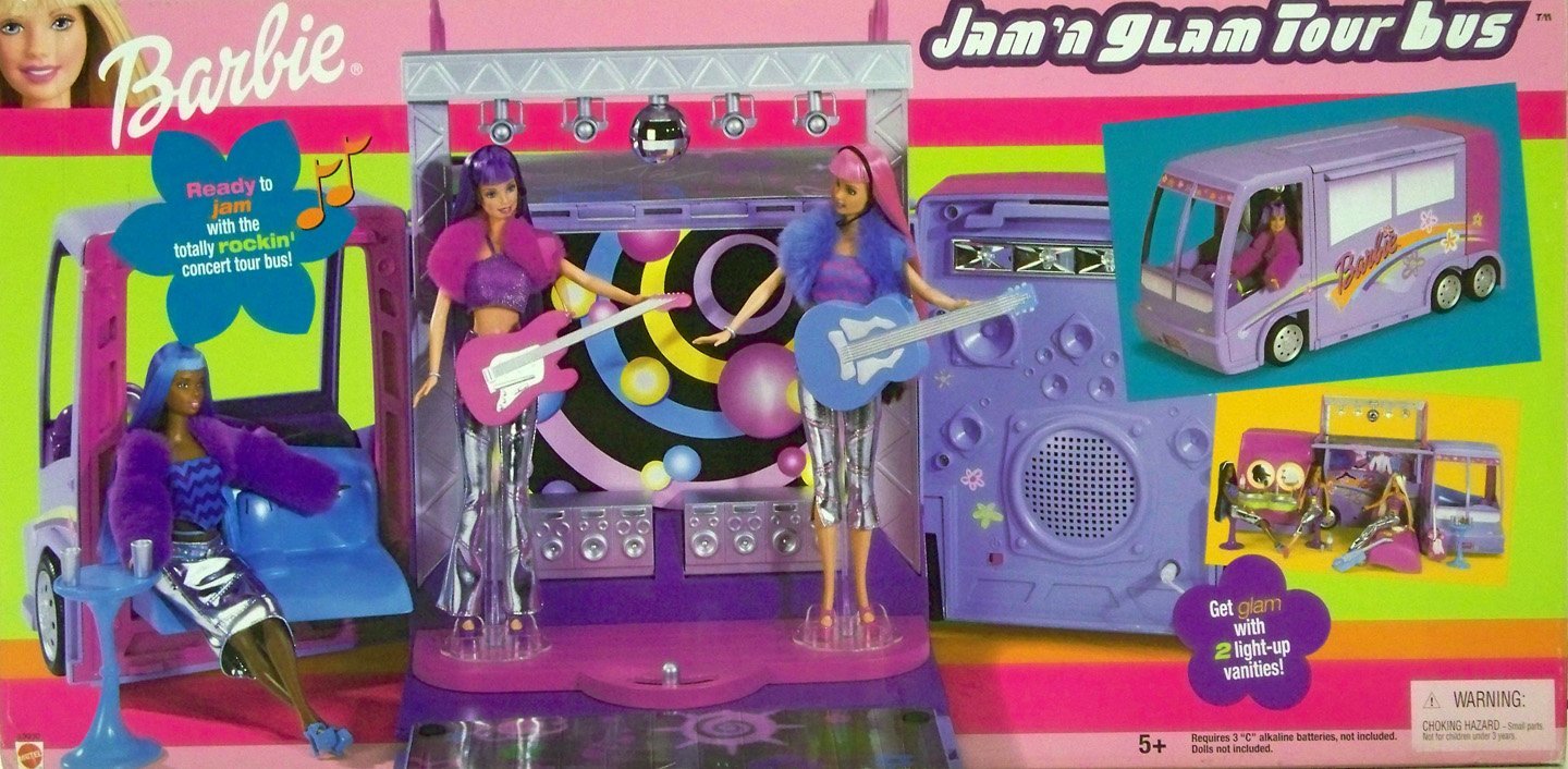 Barbie Jam N Glam Tour Bus - $236.68