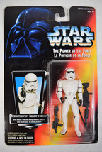 Star Wars POTF Power Of The Force Stormtrooper 1995 French Canada Red MOC - £31.15 GBP
