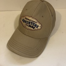 Glenwood caverns adventure park spring colorado hat cap strapback tan - $9.60