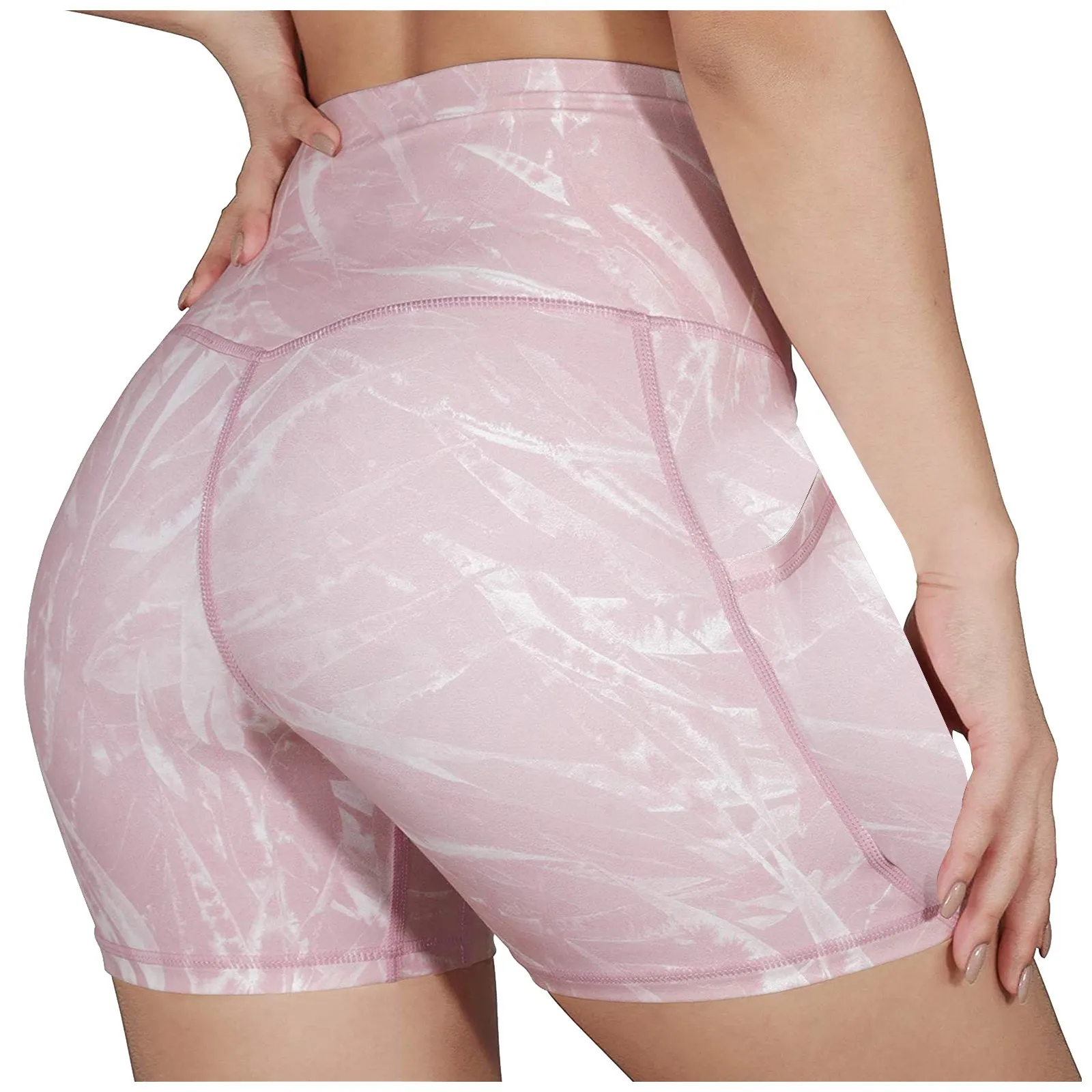 Sporting New Sporting Shorts Summer Women High Waist Elasticated Seamless Fitnes - £18.47 GBP