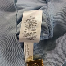 Chaps 1/4 Zip Men Sz M Blue Cotton Blend The Everyday Fleece Pullover Sweatshirt image 7