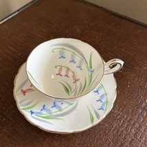 tuscan fine english bone china tea cup and saucer in excellent conditions (G88) - £15.65 GBP