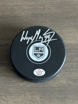 Wayne Gretzky Signed Los Angeles Kings NHL Hockey Puck COA - £155.94 GBP