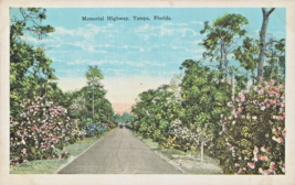 Jacksonville Florida~Memorial Highway~Antique Vintage Postcard - £8.23 GBP