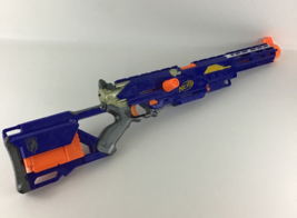 Nerf N-Strike Long Strike CS-6 Soft Dart Blaster Gun with Darts 2009 Hasbro Toy - £51.47 GBP