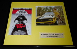 Mary Elizabeth Winstead Signed Framed 16x20 Death Proof Photo Poster Set AW - £116.80 GBP
