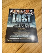 Inkworks 2005 Lost Season One Trading Card Promotional Poster KG JD - $283.25 MXN