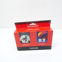 New Genuine Lexmark 82 83 2PK Ink Cartridges X Series X5150 X6150 Z Series Z55 - £14.38 GBP