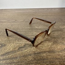 Vtg Uss Eyeglasses Frames Only Brown 4 1/2-5 3/4 52-20 - £18.18 GBP