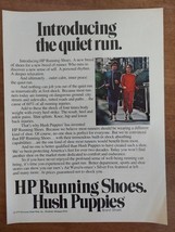 Hush Puppies HP Running Shoes Wolverine World Wide Inc 1979 Vintage Prin... - $8.90