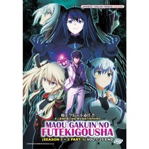 Maou Gakuin no Futekigousha/The Misfit of Demon King Academy -Season 1+ 2 Part 1 - £18.18 GBP