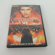 V for Vendetta DVD 2006 Natalie Portman Hugo Weaving Stephen Rea John Hurt DC - £4.73 GBP