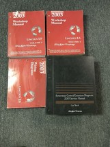 2003 LINCOLN LS Service Shop Repair Workshop Manual Set OEM W EWD &amp; PCED - £110.54 GBP