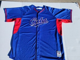 Chicago Cubs Majestic XL Mesh MLB Baseball Jersey Genuine Merchandise - $17.48