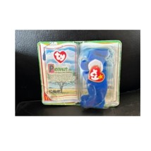 McDonald’s Teenie Beanie Baby Peanut Blue Elephant NIP w/ Tag Protector - $12.77