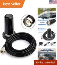 High-Performance Vehicle Ham Radio Antenna with 5m Cable - UHF/VHF Compa... - $49.50