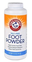 Arm &amp; Hammer Talc-Free Foot Powder 5.0 OZ - £5.55 GBP