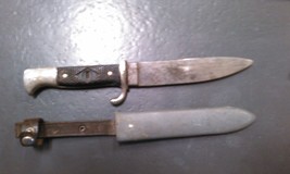 Vintage; Solingen; German Made Boy Scout Knife And Metal Sheath; Circa 1950 - £119.19 GBP