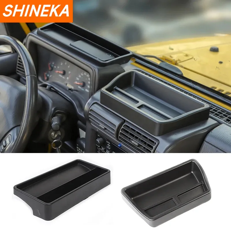 SHINEKA Stowing Tidying for Jeep Wrangler Car Central Console Dashboard Storage - £25.59 GBP+