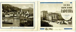 Hotel Ristorante Barchetta Brochure And Tariff Sheet  Como Italy 1933 - £37.50 GBP