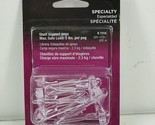 Prime-Line R 7316 1/4 In., Clear  Plastic Locking Shelf Support Pegs (6 ... - $8.90