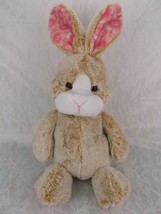 Animal Adventure Bunny Rabbit Tan Pink Brown Easter Plush Stuffed Toy Doll 2016 - $18.76