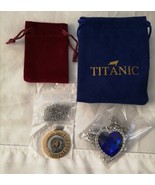 Titanic Blue Heart of Ocean &amp; Constellation Chart Necklaces. Pls Read De... - $41.62 CAD