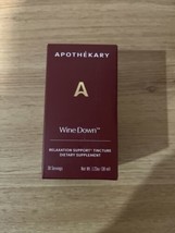 Apothékary Wine Down Herbal Supplement Alcohol-Free 30 Servings BB Date ... - £26.16 GBP