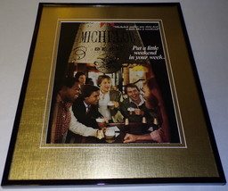 1981 Michelob Beer Framed 11x14 ORIGINAL Vintage Advertisement 	 - £27.68 GBP