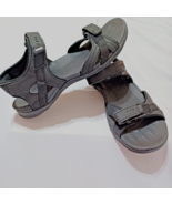 DUINN Womens Hiking Sport Sandals- Adjustable Straps Size 10 US-Black - £15.03 GBP