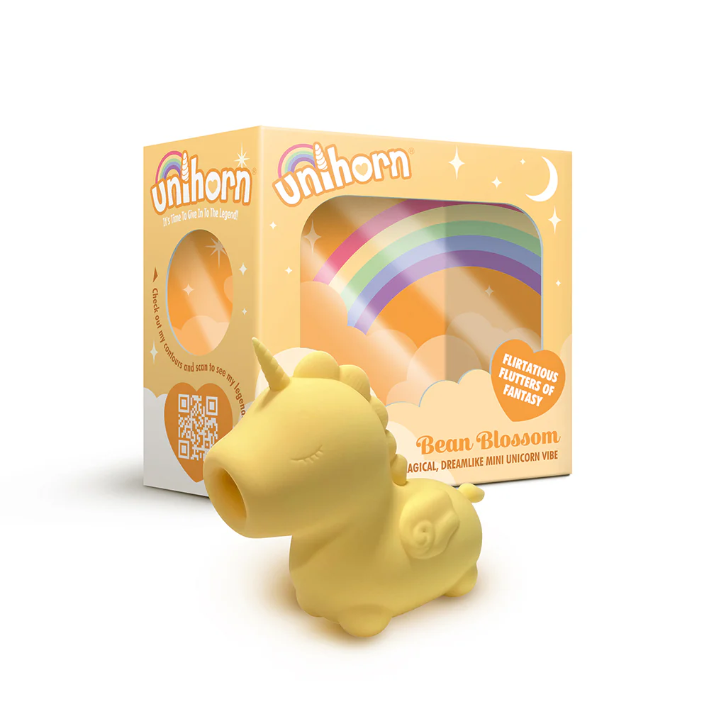 Unihorn Bean Blossom Flicking Vibrator - $49.00