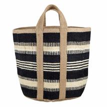 Santa Barbara Design Studio Basket Bag - Black with Ivory - $53.74