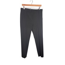 J. Crew 365 Cameron Trouser Pants Stretch Flat Front High Rise Black Siz... - $24.99