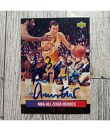 Jerry West Signed 1992-93 Upper Deck NBA All-Stars #10 Card Lakers Auto AU - $24.70