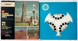 Talking View-Master Canada Tour Travel North America 3 Reel Set AVA090 Vintage - £7.75 GBP