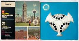 Talking View-Master Canada Tour Travel North America 3 Reel Set AVA090 Vintage - £7.64 GBP