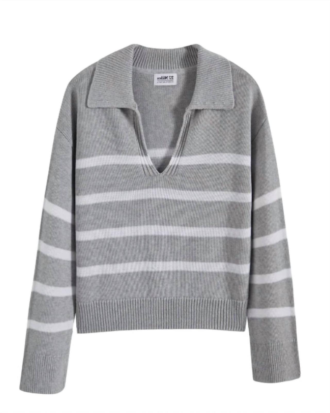 27 Miles Malibu Apallo Sweater Grey - $79.00