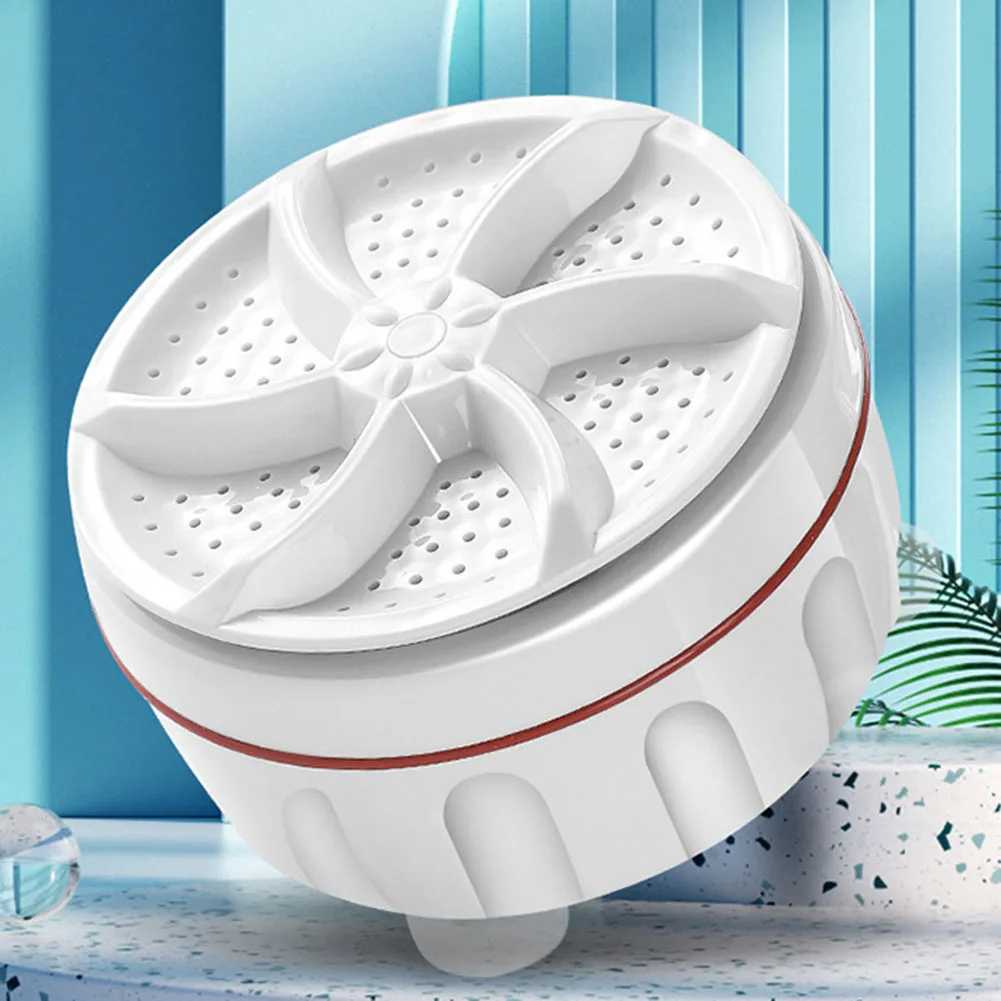 Portable Ultrasound Turbo Washer Wheel Turbine Rotation USB Washer Machine - $13.74+