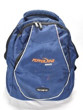 Samsonite Backpack Blue Padded Straps Laptop Travel Pepperdine Universit... - $44.54