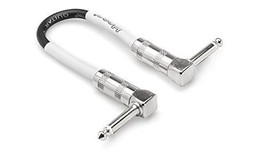 Hosa - CPE-112 - Right-Angle to Right-Angle Guitar Patch Cable -12 inch - £11.95 GBP