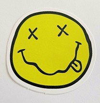 Smile Face With Crossed Out Eyes and Tongue Sticking Out Sticker Decal Music - £1.77 GBP